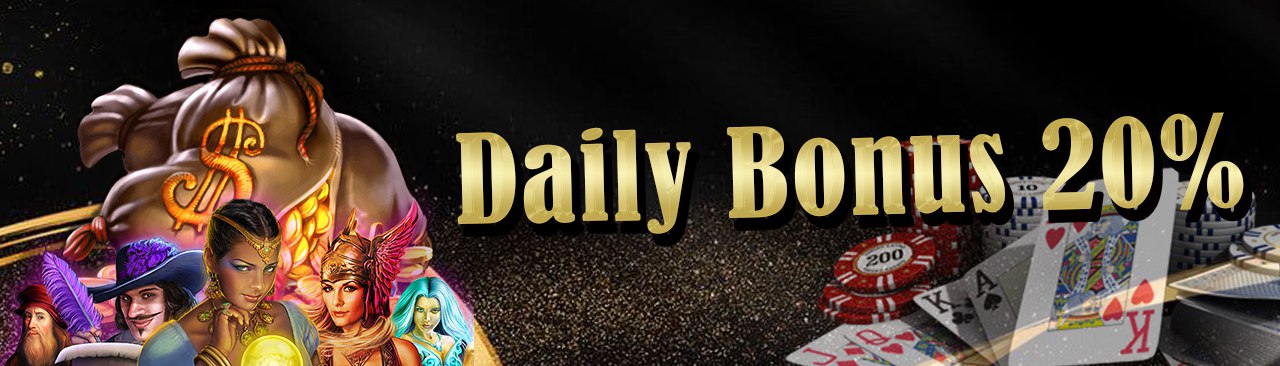 Daily Bonus 20%